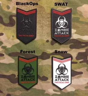JTG Zombie Attack PVC Patch
