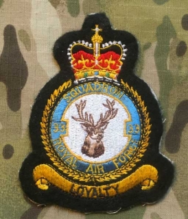 Royal Air Force Squadron 33 Patch - nášivka