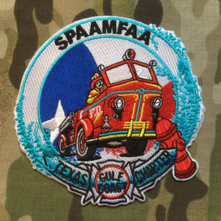 911Patches Texas Gulf Coast Chapter of SPAAMFAA Fire Patch - nášivka