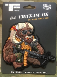 101inc TF2215 Vietnam OX PVC Patch - Color - nášivka