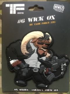 101inc TF2215 Wick OX PVC Patch - nášivka