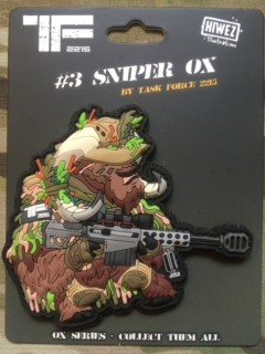 101inc TF2215 Sniper OX PVC Patch - nášivka