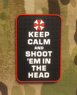 JTG KeepCalm and Shoot PVC Patch