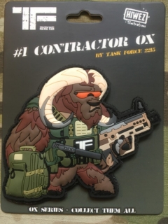 101inc TF2215 Contractor OX PVC Patch - nášivka