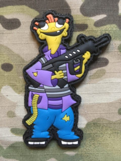 101inc Airsoft Boys Mr. Empty Head PVC Patch - nášivka