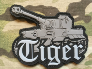 101inc Tank Tiger PVC Patch - nášivka