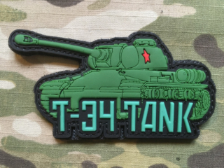 101inc Tank T-34 PVC Patch - nášivka