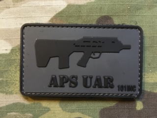 101inc Gun APS UAR PVC Patch - nášivka