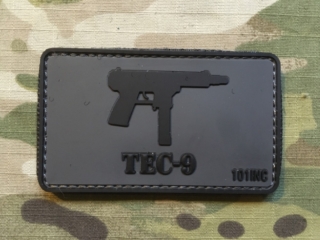 101inc Gun TEC-9 PVC Patch - nášivka