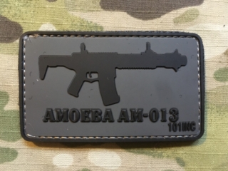 101inc Gun Amoeba AM-013 PVC Patch - nášivka