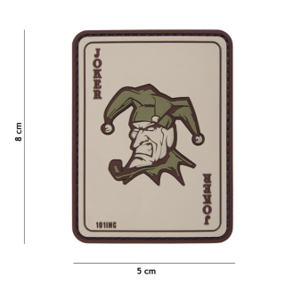 101inc Joker PVC Patch - Multicam - nášivka
