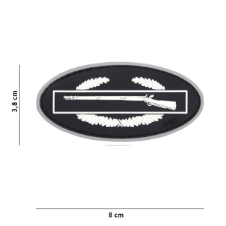 101inc Infantry PVC Patch - SWAT - nášivka