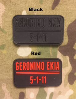 JTG Geronimo EKIA PVC Patch