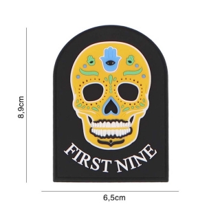 101inc First Nine PVC Patch - Yellow - nášivka