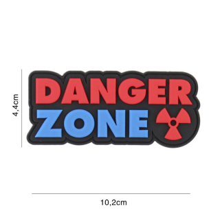 101inc Danger Zone PVC Patch - Color - nášivka