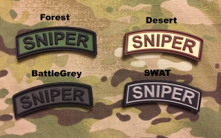 JTG Sniper Tab PVC Patch