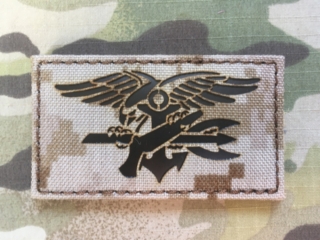 TF LaserCut Patch SEAL Badge Infra - AOR 1 - nášivka