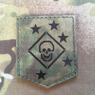 TF LaserCut Patch Marine Raiders Infra - ATACS-FG - nášivka