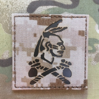 TF LaserCut Patch Seal Team 6 Tribe Infra - AOR 1 - nášivka