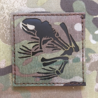 TF LaserCut Patch Seal Frog Infra - Multicam - nášivka