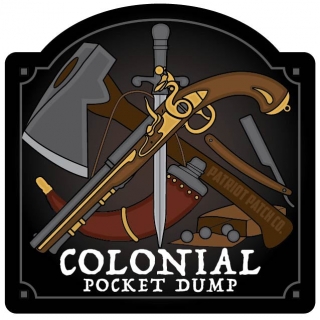 PATRIOT Stickers Colonial Pocket Dump - samolepka