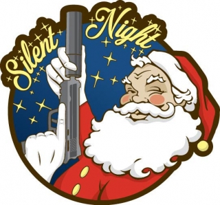 PATRIOT Stickers Silent Night - samolepka