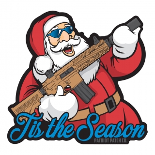 PATRIOT Stickers Tis the Season - samolepka