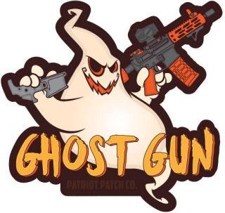 PATRIOT Stickers Ghost Gun - samolepka