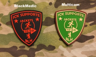 JTG ICK Supporte PVC Patch