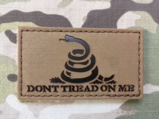 TF LaserCut Patch DTOM Flag Infra - Coyote Brown - nášivka