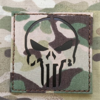 TF LaserCut Patch Punisher Infra - Multicam - nášivka