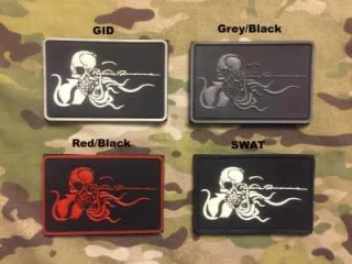 YJPF Metal Gear Solid PMC Pieuvre Armement PVC Patch