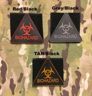 YJPF Biohazard PVC Patch