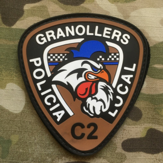 PoliceFirePatches Spain Policia Local - Granollers C2 - nášivka