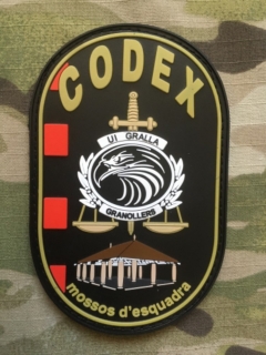 PoliceFirePatches Spain Mossos d'Esquadra - CODEX - nášivka