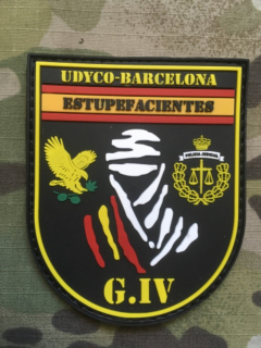 PoliceFirePatches Spain Policia Judicial UDYCO - Barcelona - nášivka