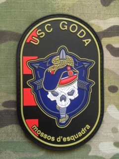 PoliceFirePatches Spain Mossos d'Esquadra - USC GODA - nášivka