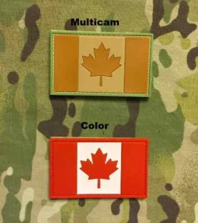 YJPF Canadian Flag PVC Patch