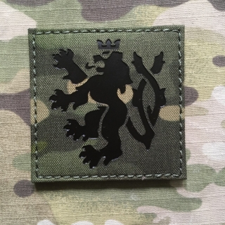 TF LaserCut Patch Czech Lion Infra - Large - Multicam Tropic - nášivka
