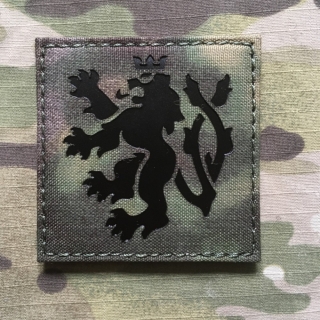 TF LaserCut Patch Czech Lion Infra - Large - A-TACS FG - nášivka