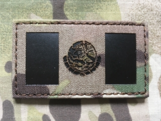 TF LaserCut Patch Mexico Flag Infra - Multicam - nášivka