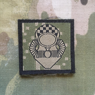Croatia Military Velcro Patch Diver - Green - nášivka