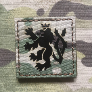 TF LaserCut Patch Czech Lion Infra - Small - Multicam - nášivka
