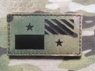 TF LaserCut Patch Panama Flag Infra - Multicam - nášivka