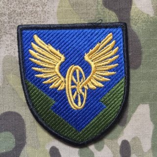 Ukrajina Military Velcro Patch 104th Automobile Brigade - Color - nášivka