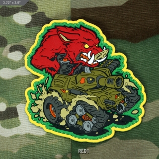 MSM War Machine Boar1 PVC Patch - nášivka