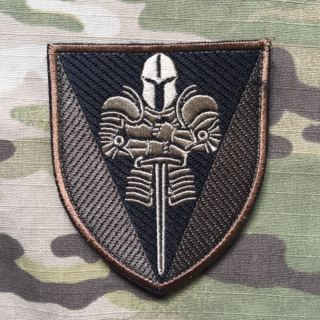 Ukrajina Military Velcro Patch 17th Kryvyi Rih Tank Brigade - Olive - nášivka