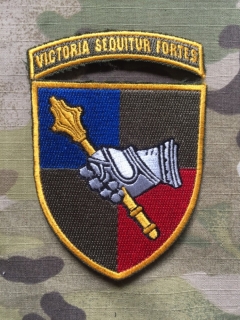 Ukrajina Military Velcro Patch Command of the Ground Forces - Color - nášivka