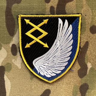 Ukrajina Military Velcro Patch 31st Separate Regiment of Communication and Control - Color - nášivka