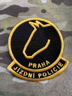 Czech Patch Police of Czech Republic - Jízdní policie Praha - nášivka